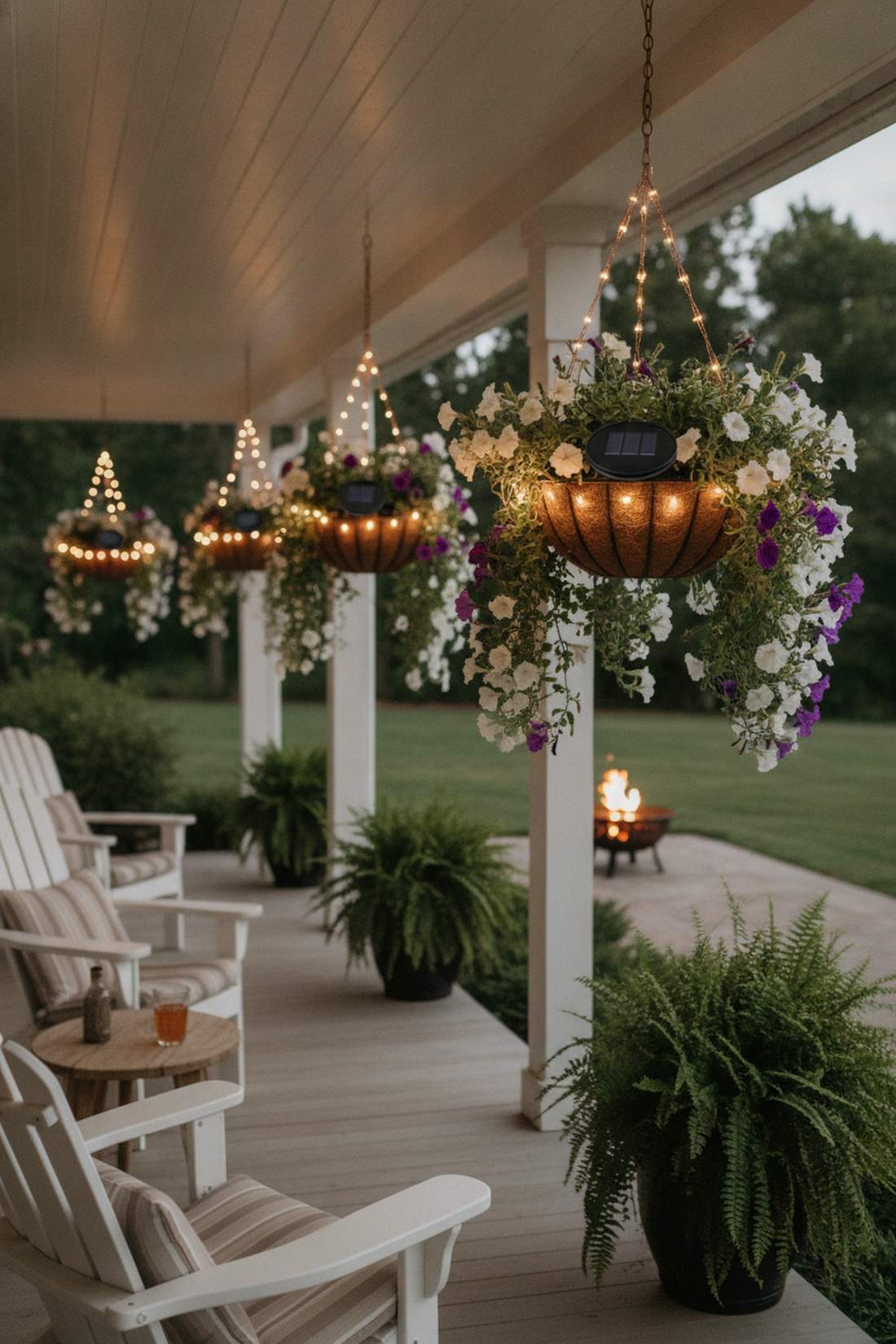 hanging basket halo