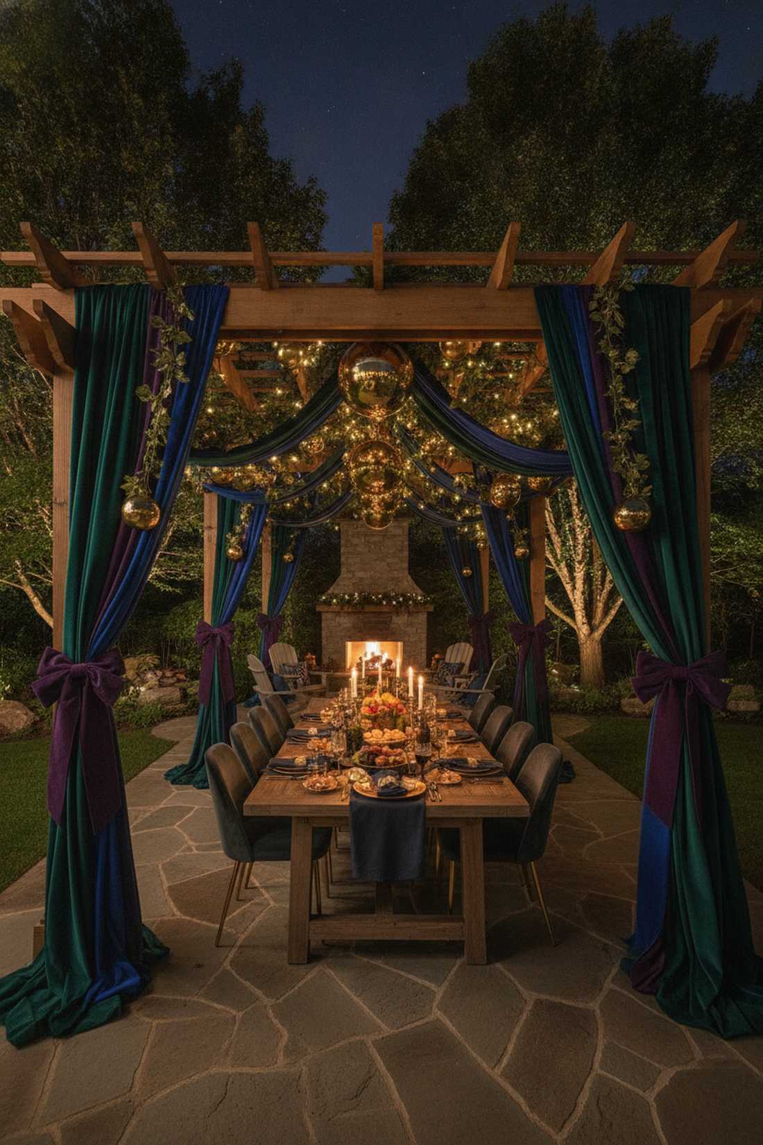 jewel tone opulence