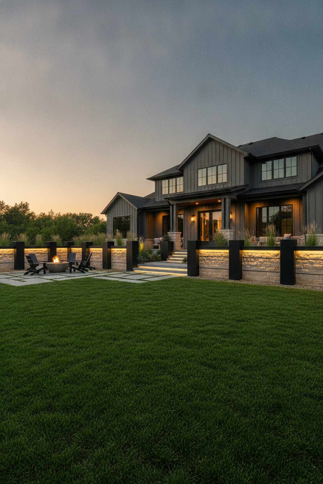 limestone and steel modern fusion