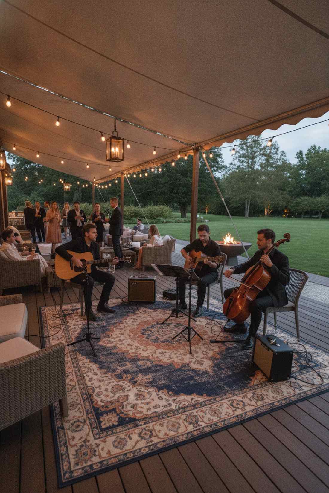 live acoustic musicians
