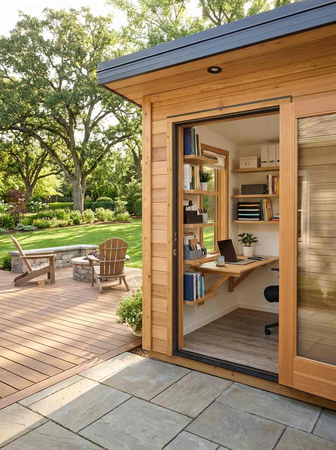 micro shed 8x8 office