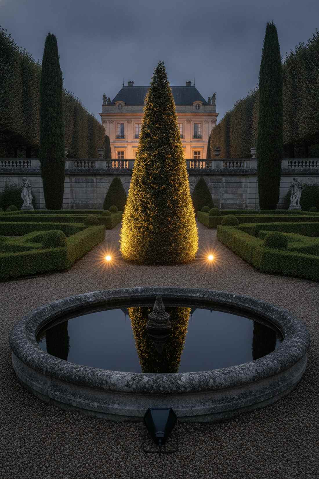 mirror reflection lighting