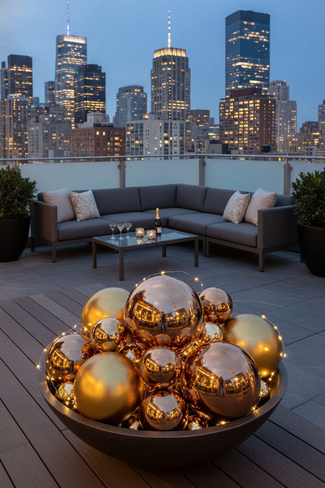 modern luxe metallics