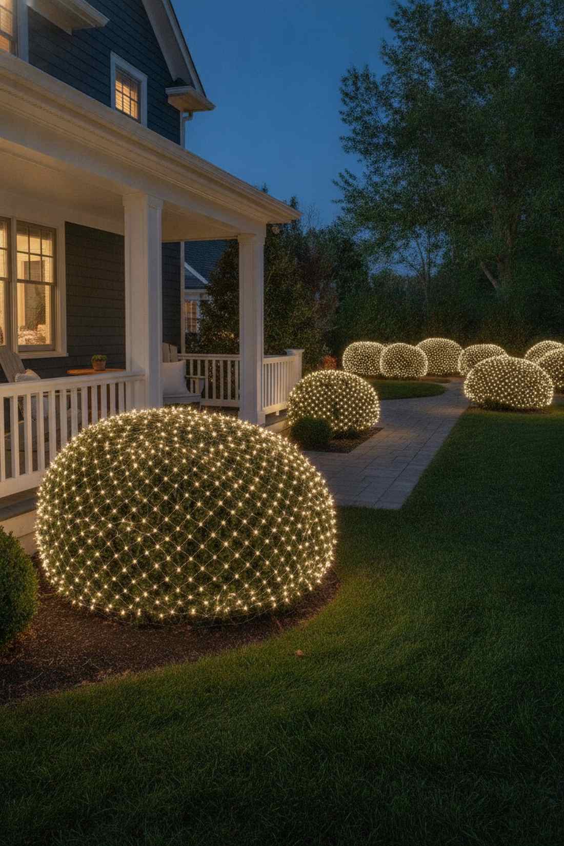 net light shrub coverage