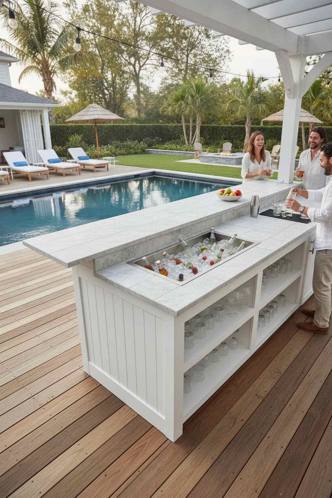 outdoor bar stations