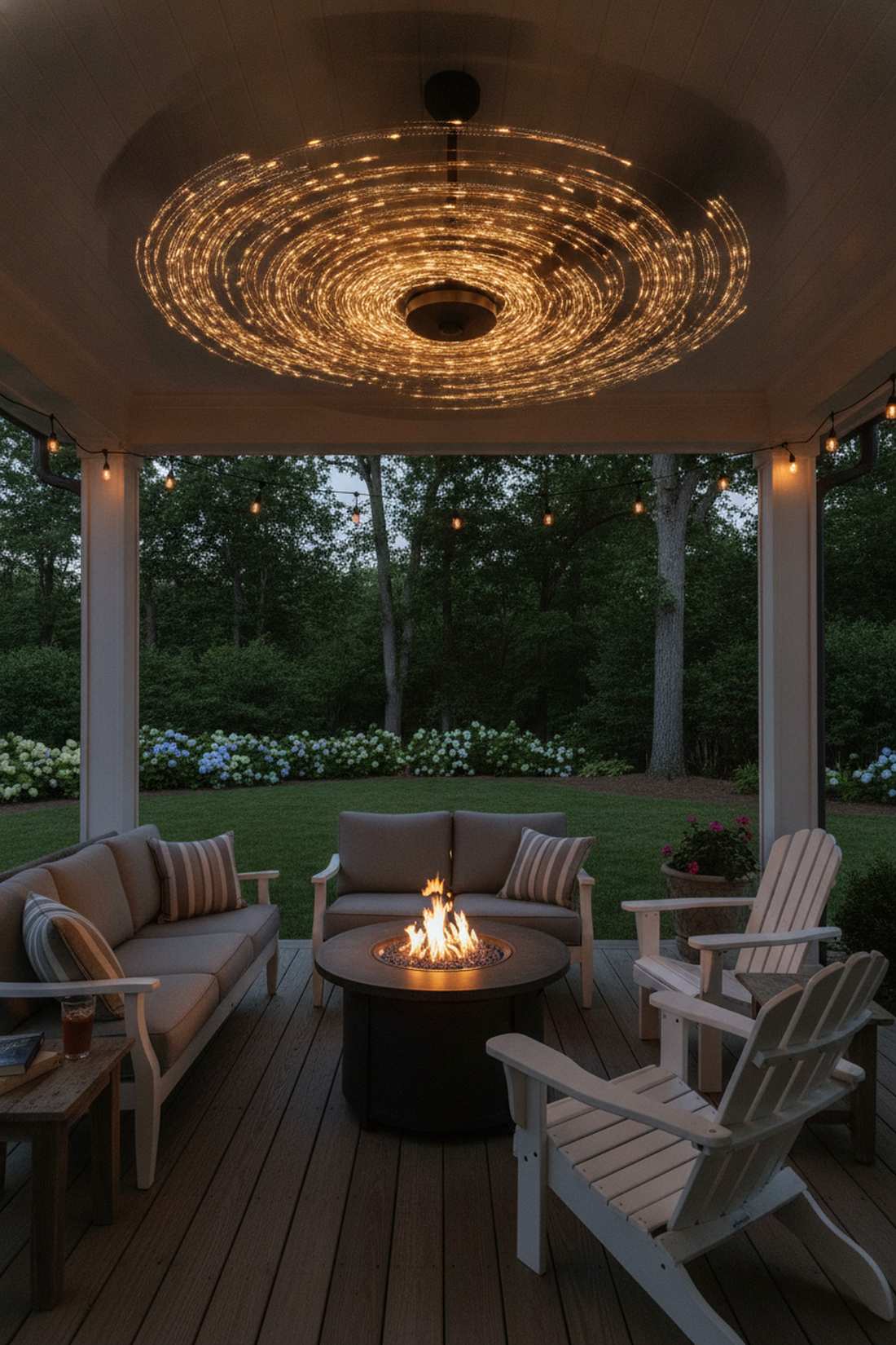 outdoor ceiling fan integration