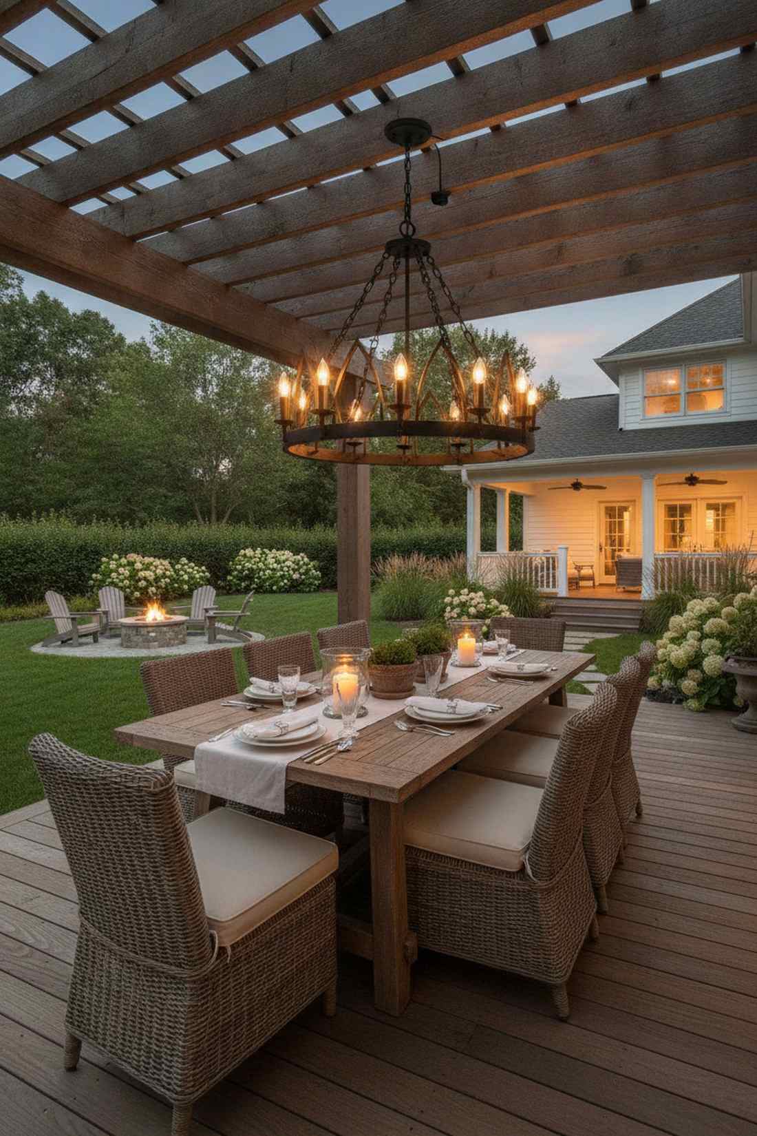 outdoor chandeliers