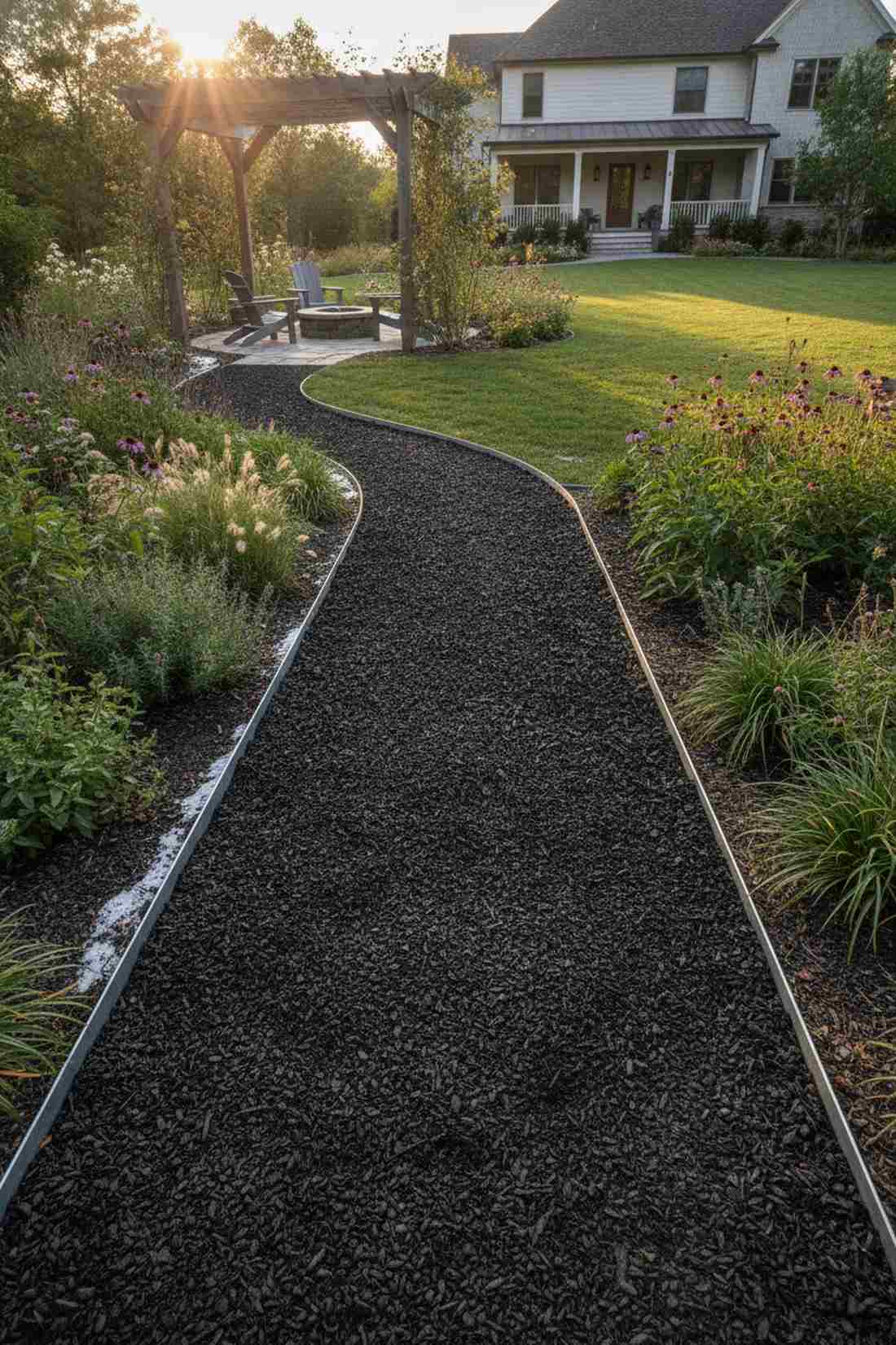 recycled rubber mulch