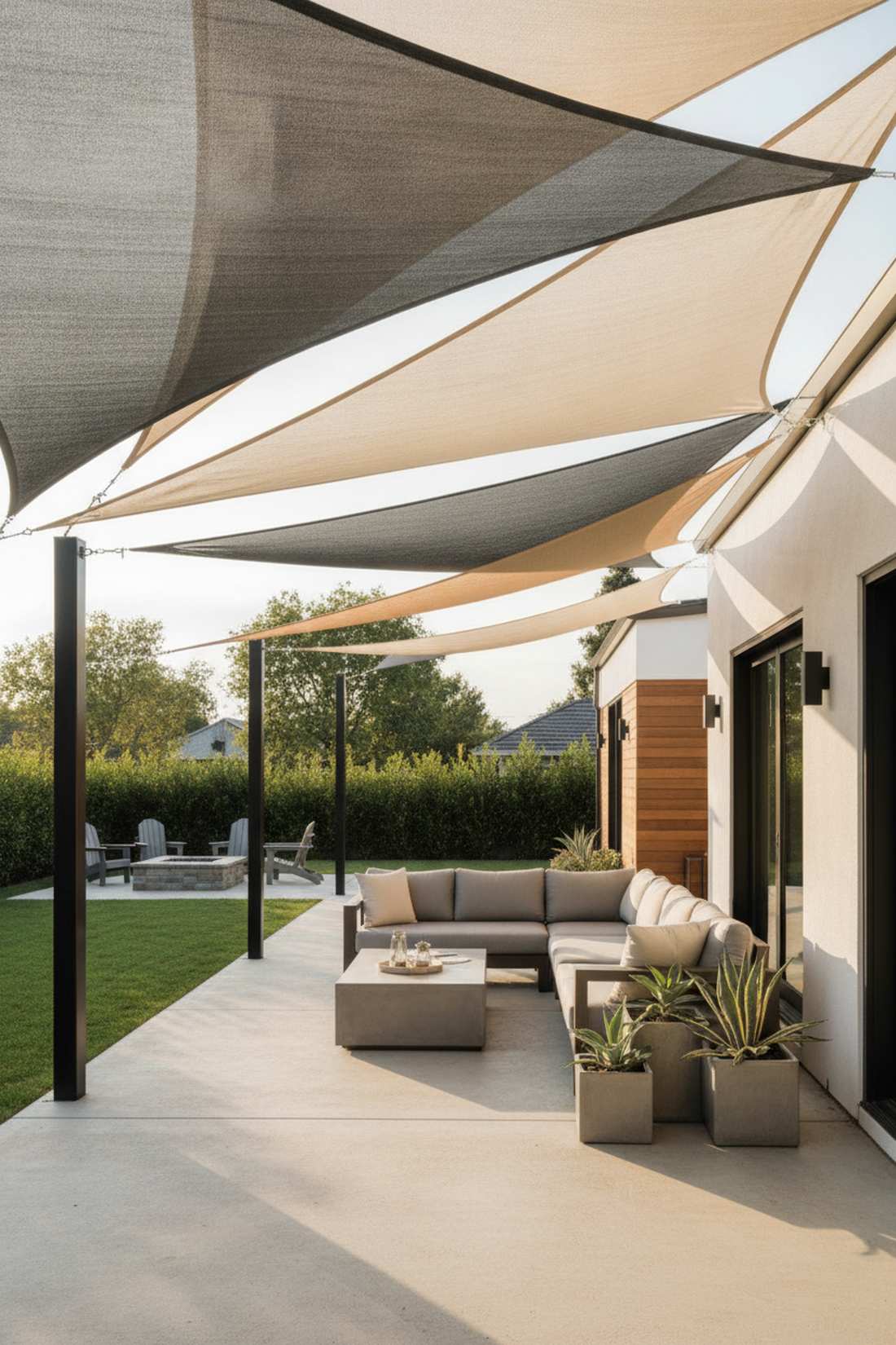 sail shade installation