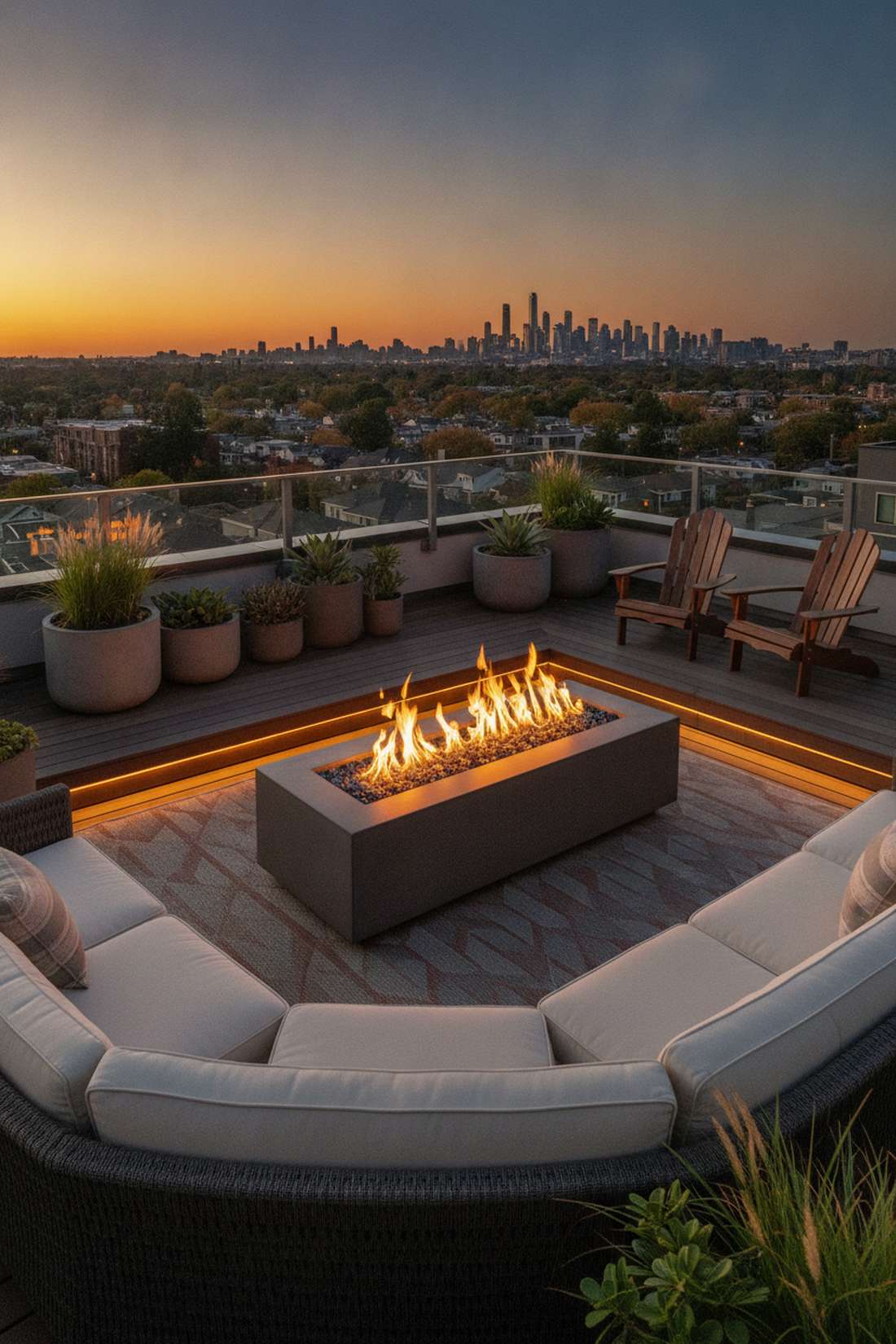 sculptural fire bowl