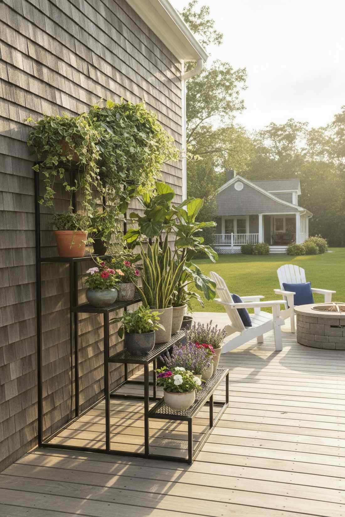 tiered plant stands