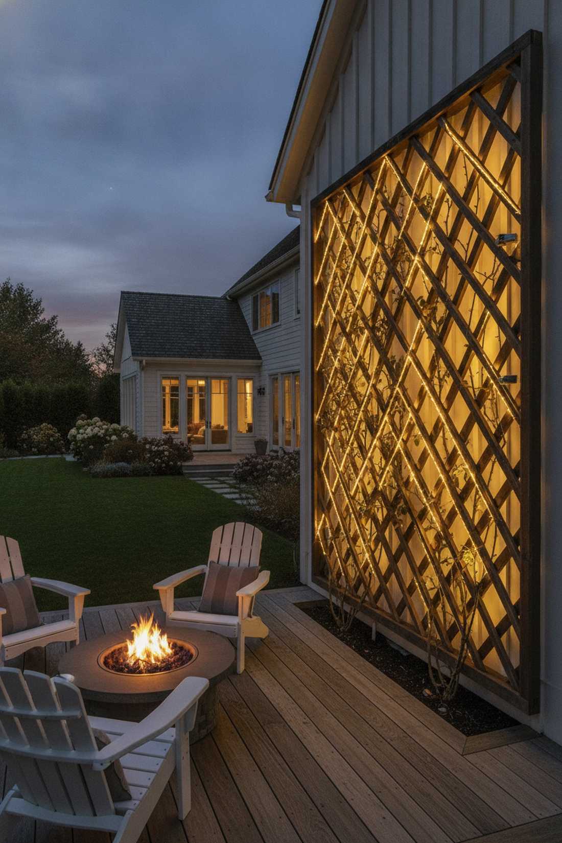 trellis panel illumination