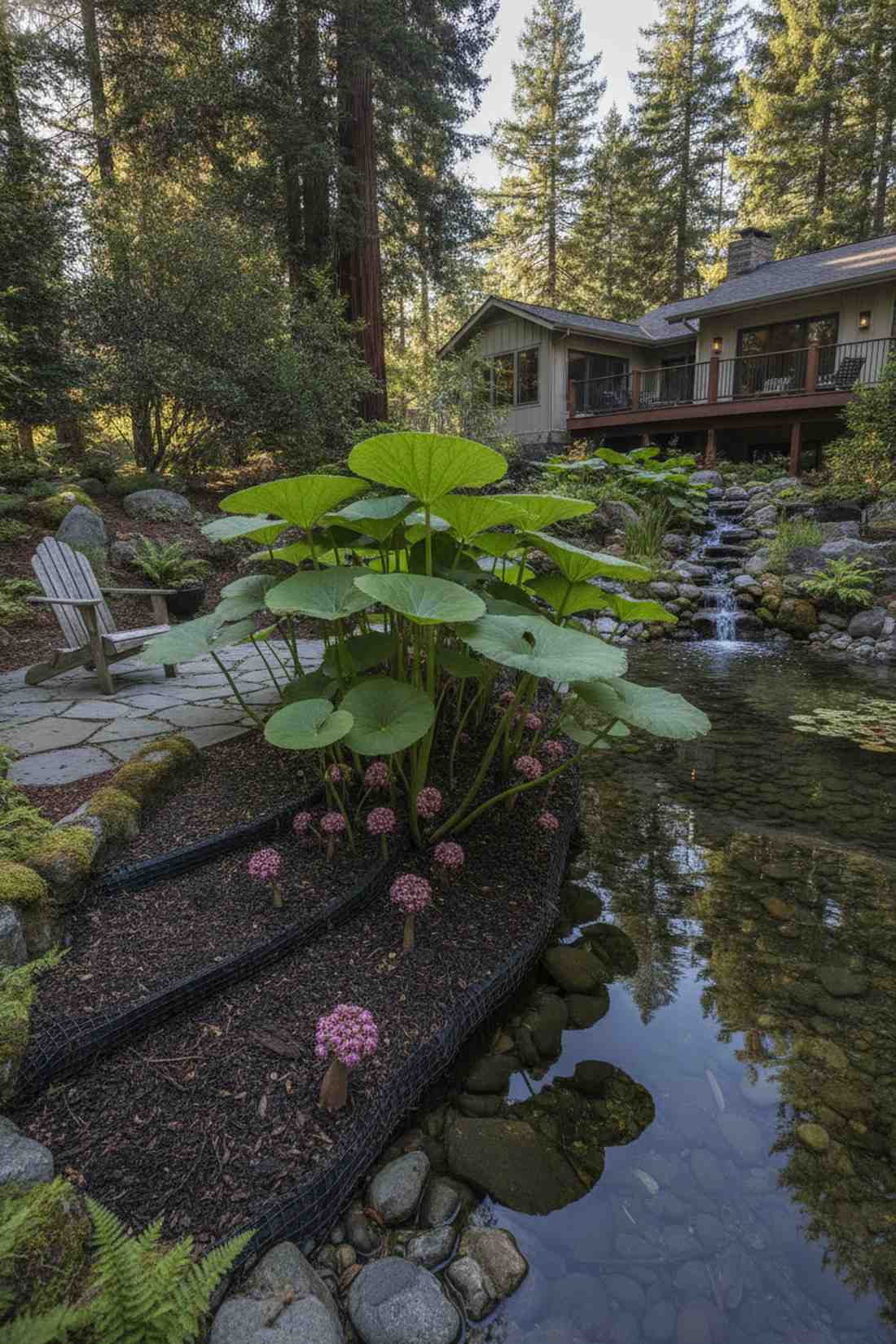 umbrella plant darmera peltata