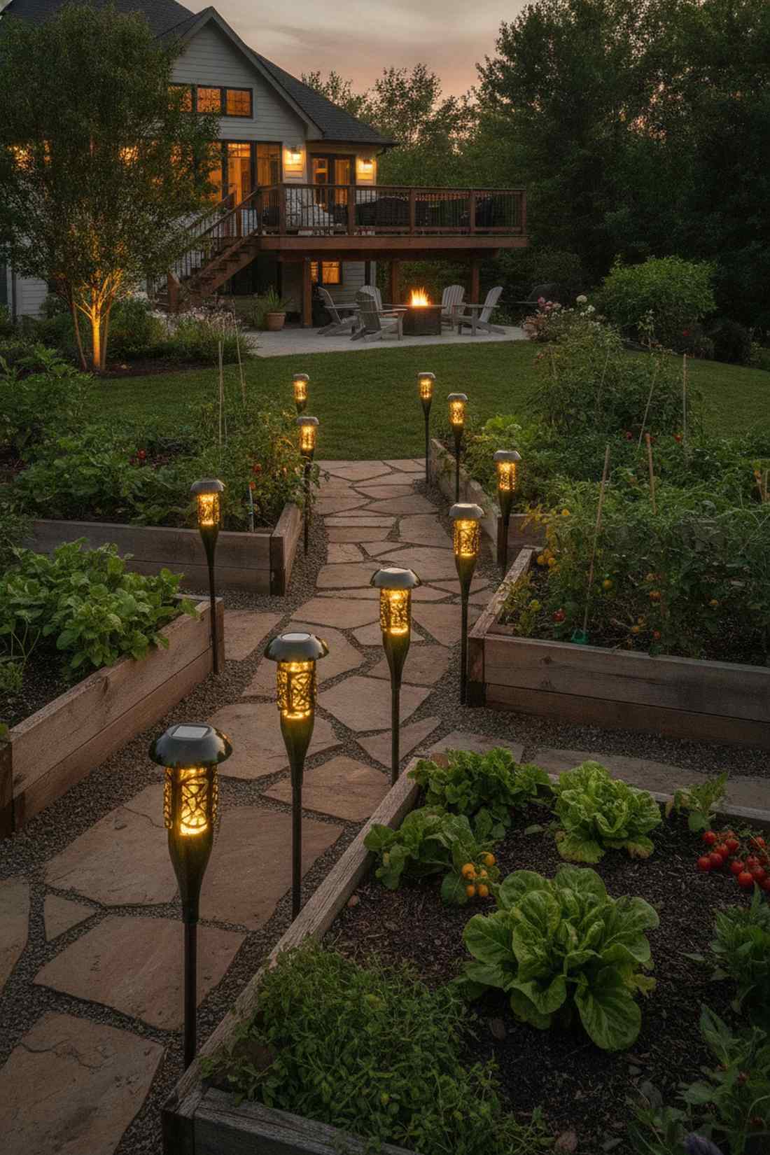 wine bottle mushroom torches