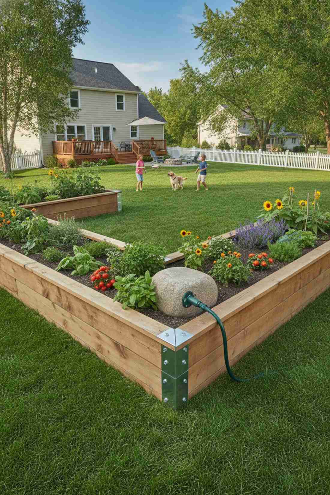 wrapped corner l beds
