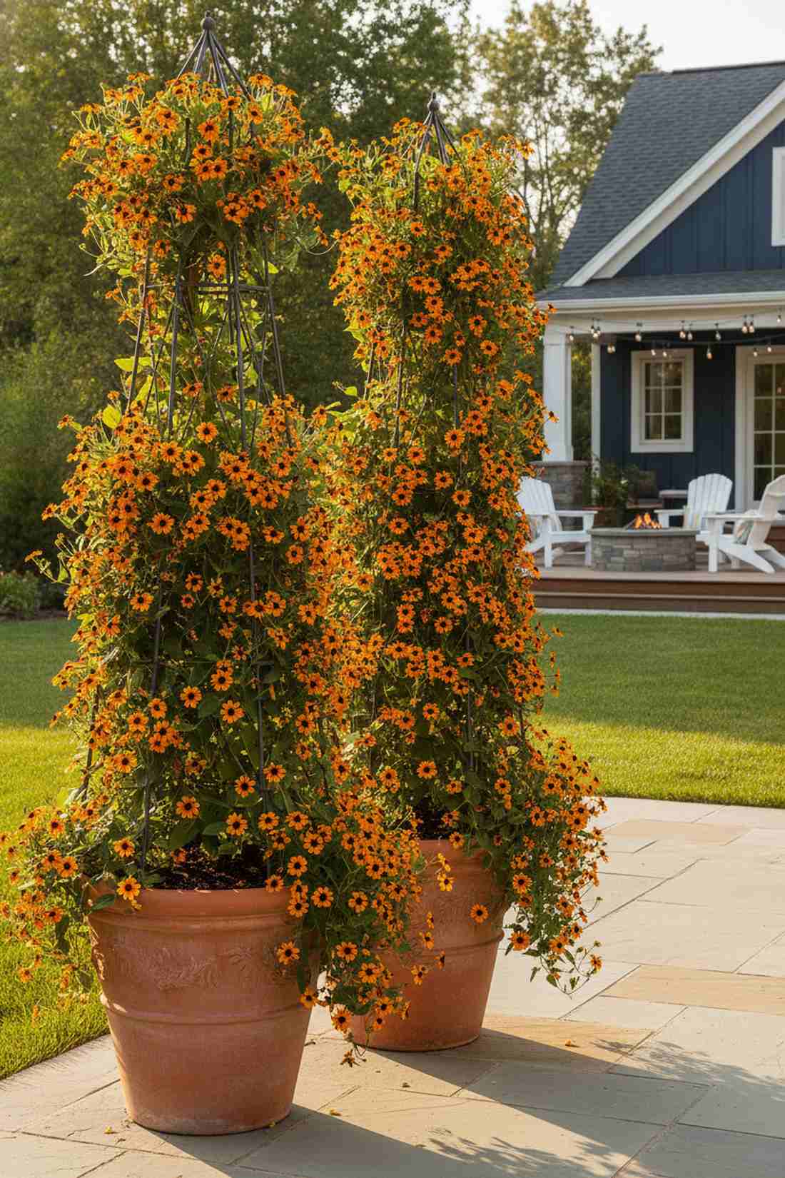 black eyed susan vine continuous bloom