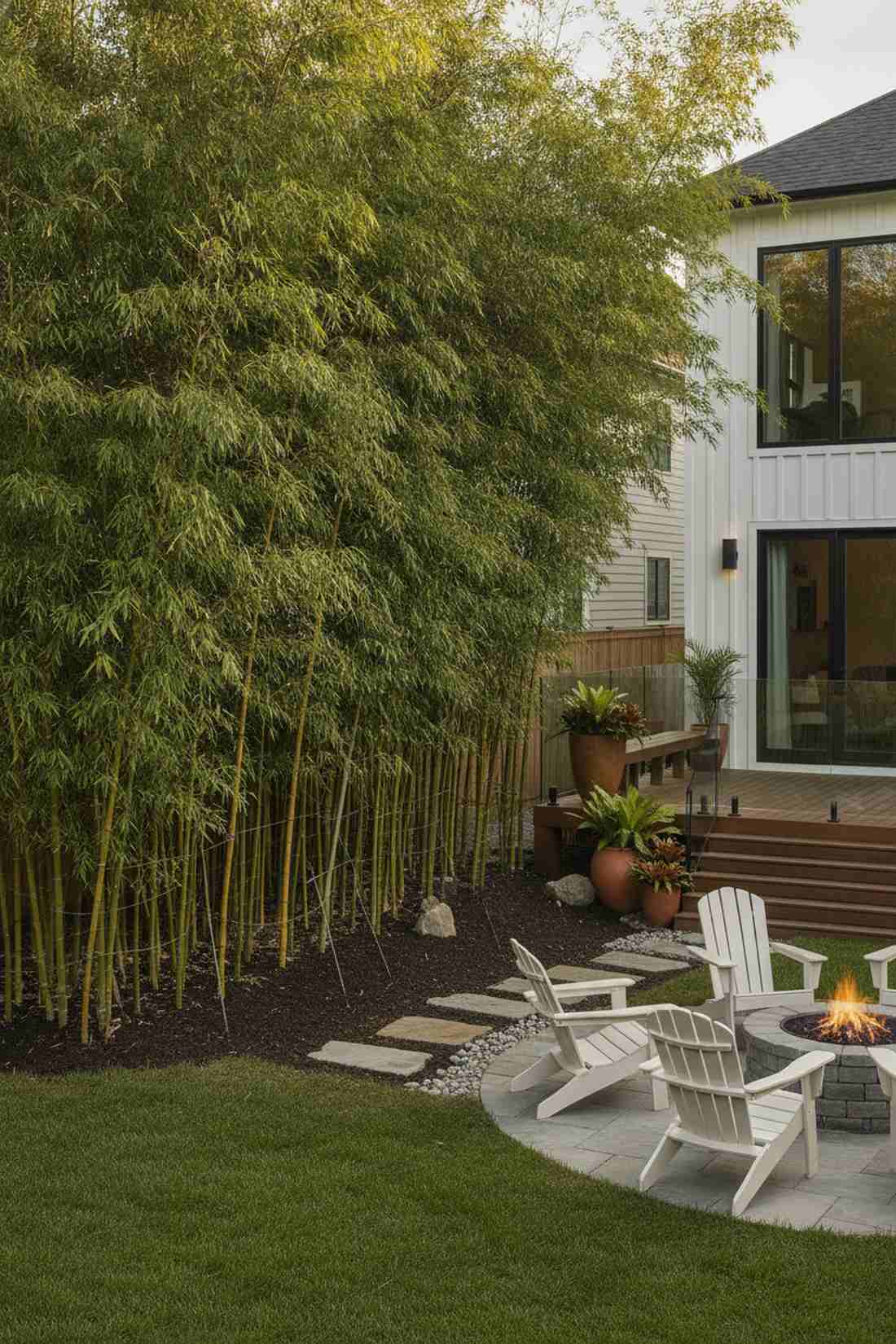 clumping bamboo privacy screen