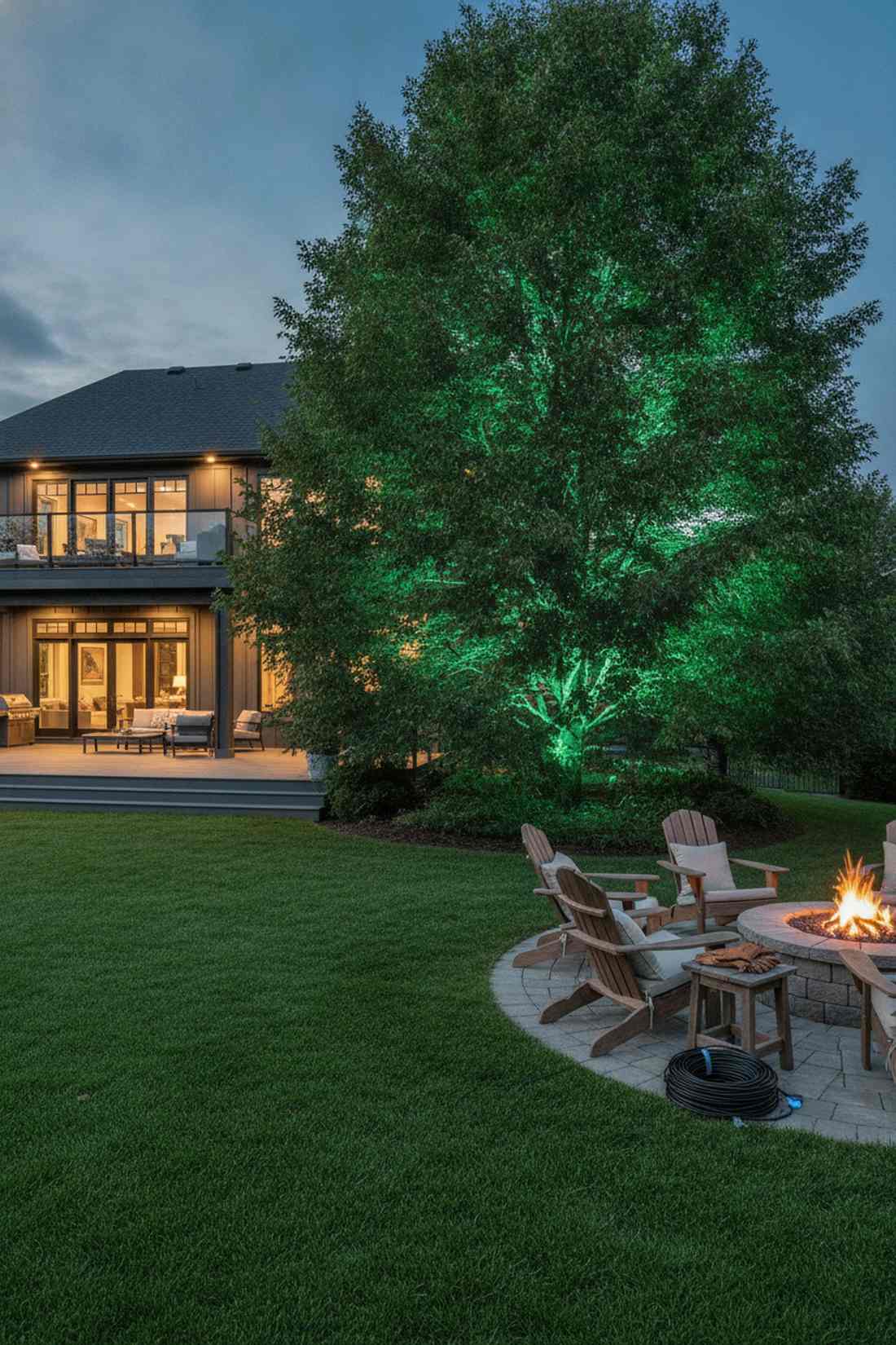 evergreen interior lighting