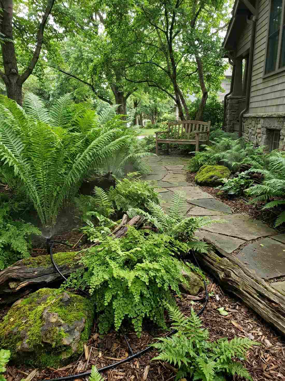 fern diversity for texture