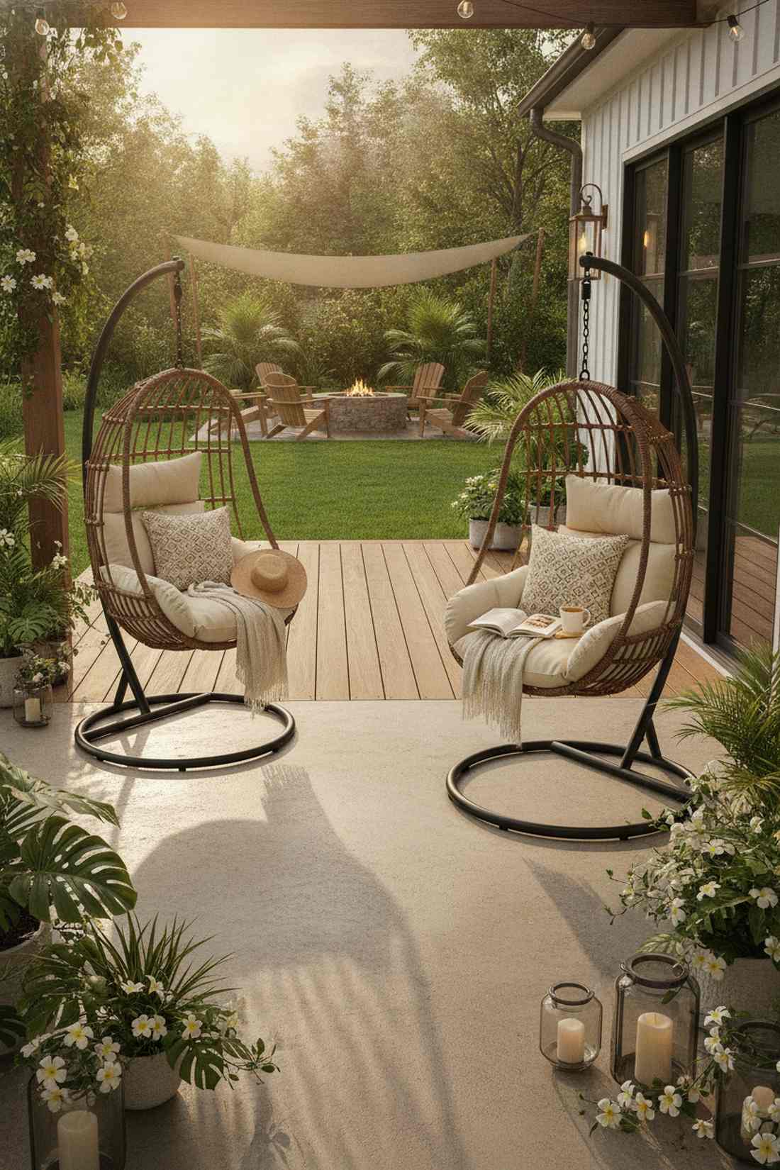 hanging egg chairs