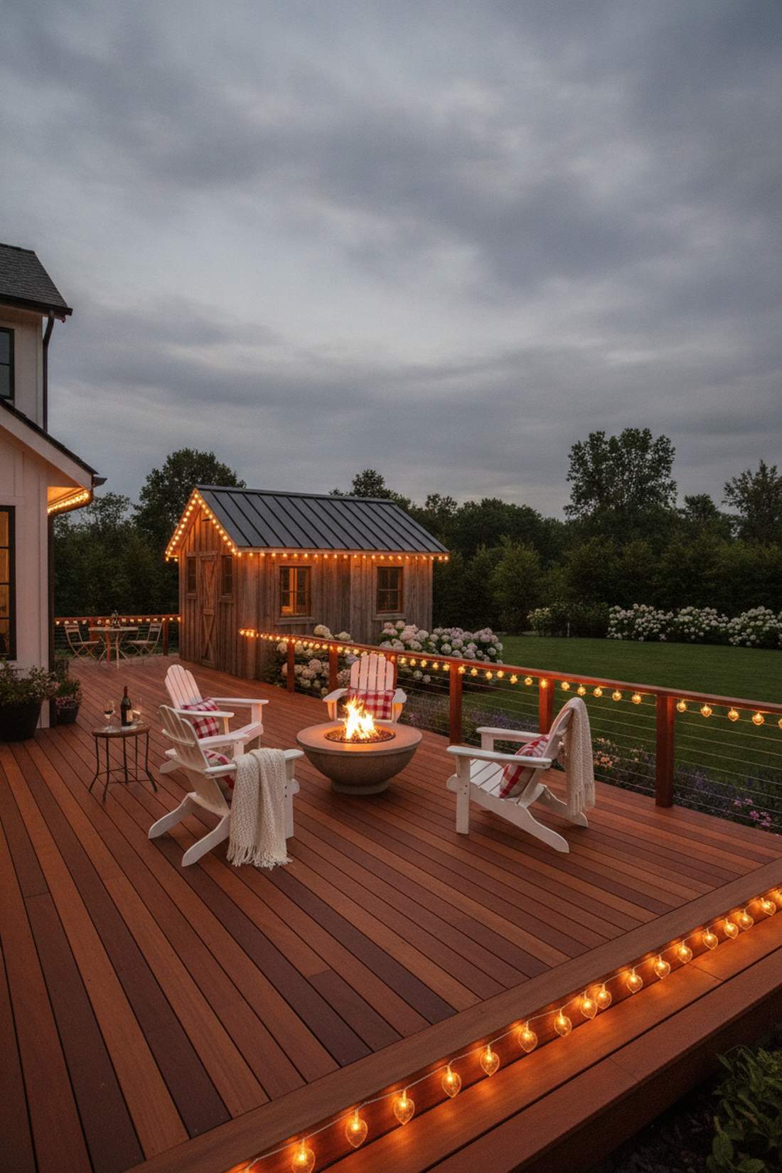 heart string border lighting