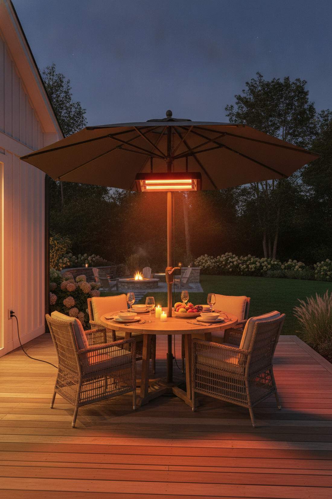 infrared umbrella heaters