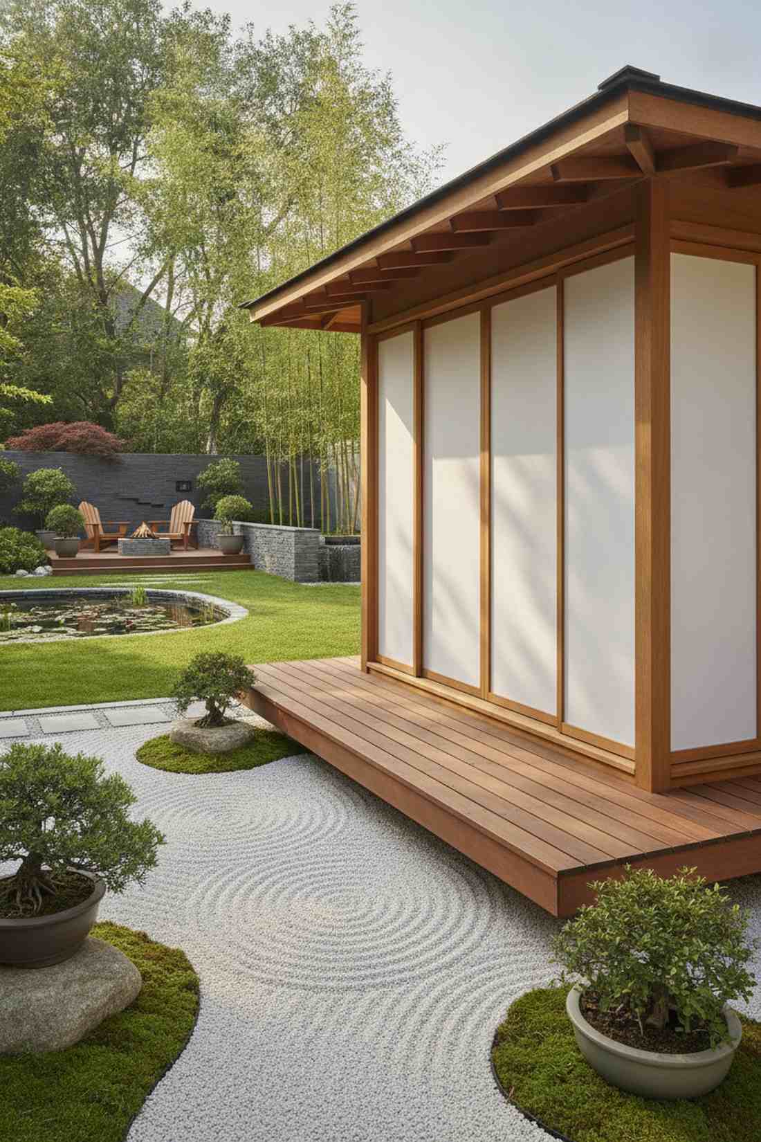 japanese influenced tea house
