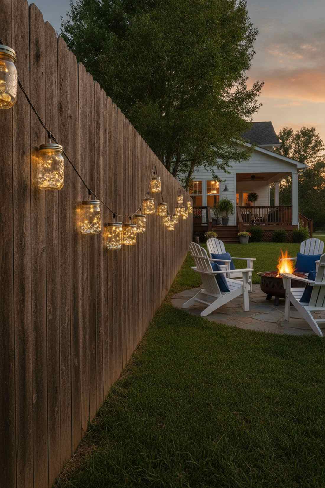 mason jar string lights