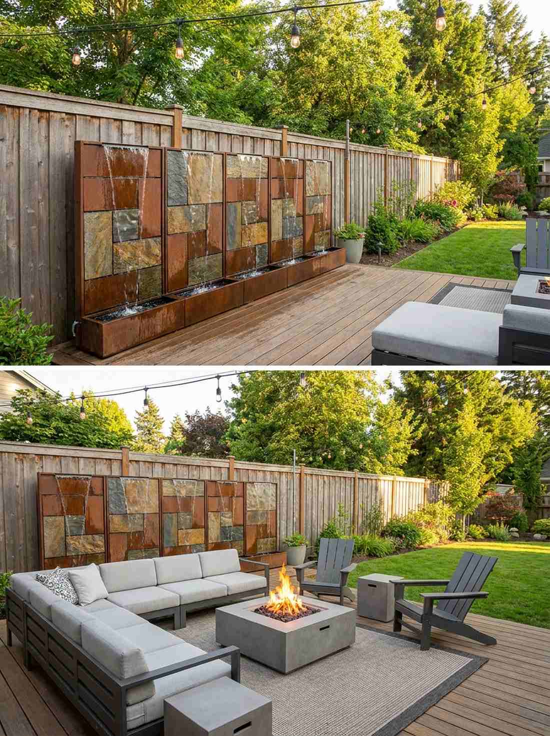 modular water wall system