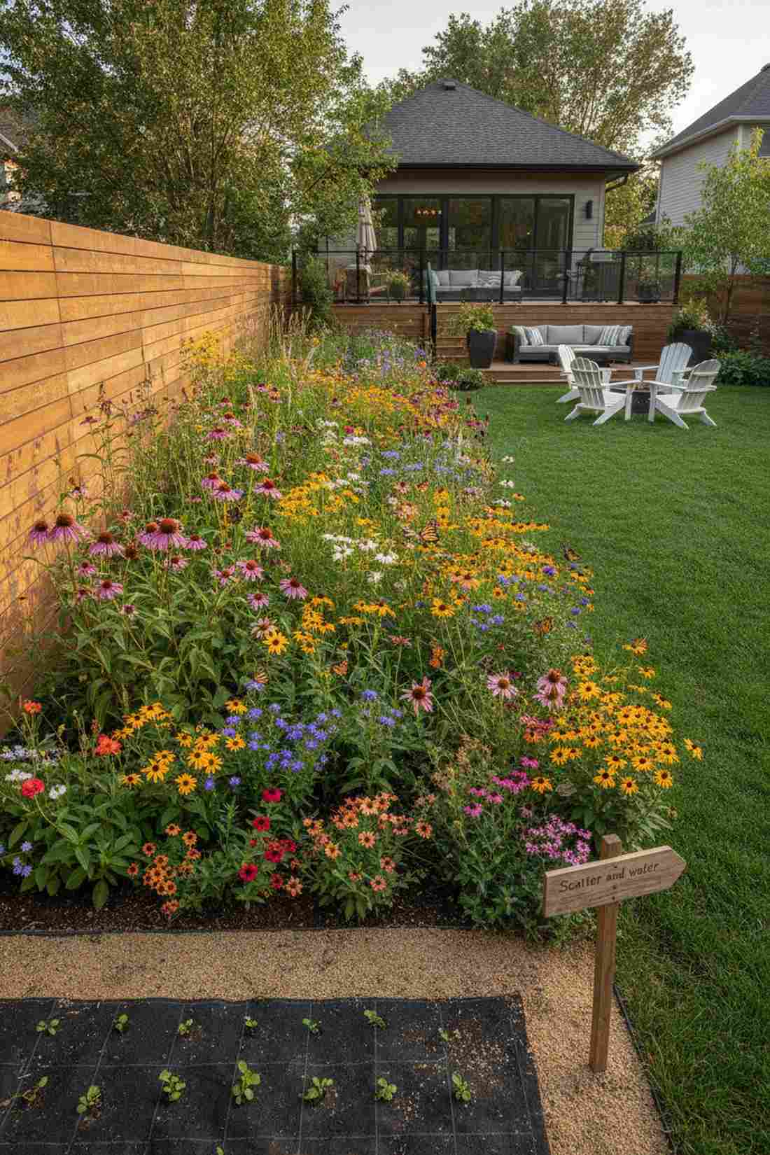 native pollinator plantings