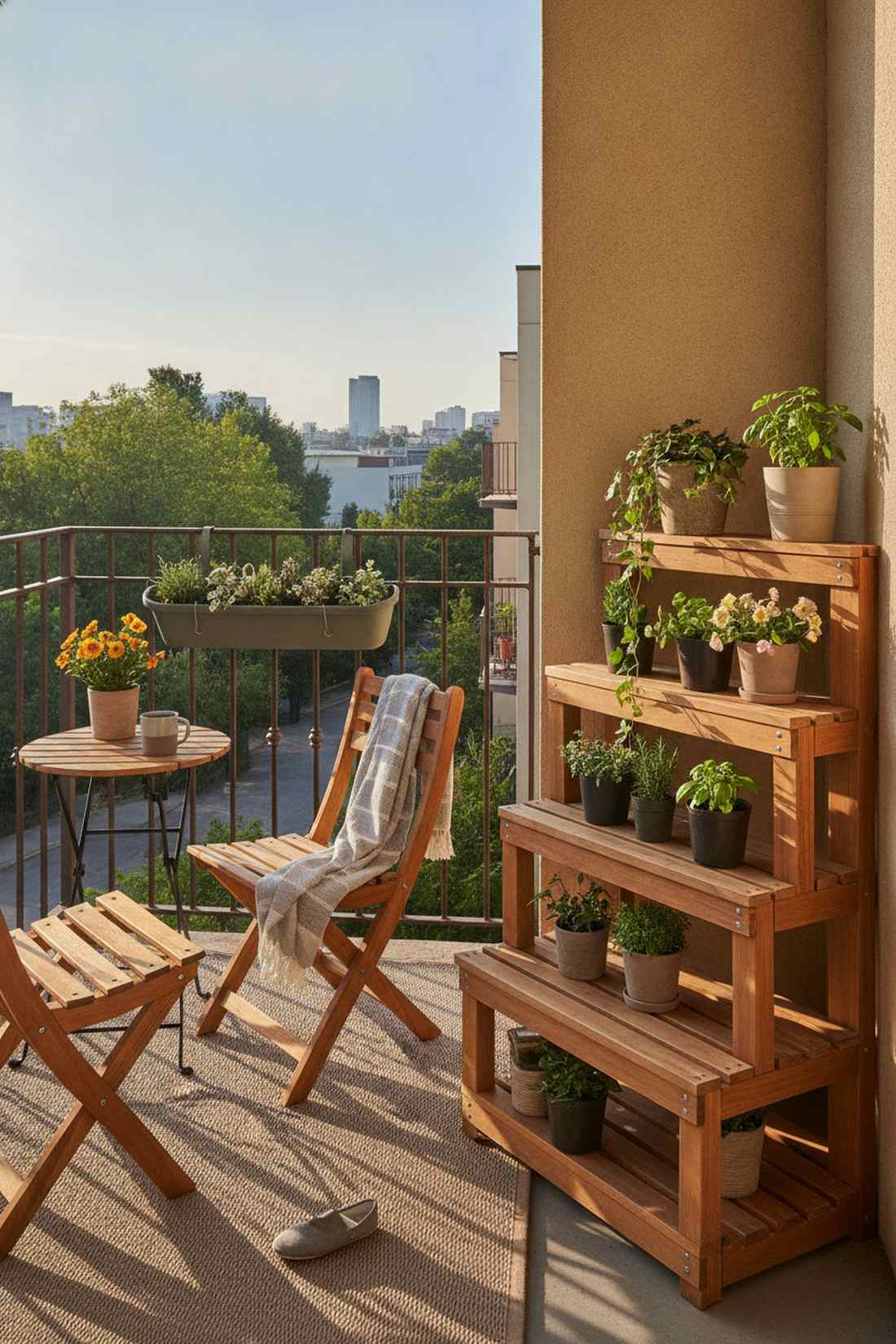 nested corner shelving unit