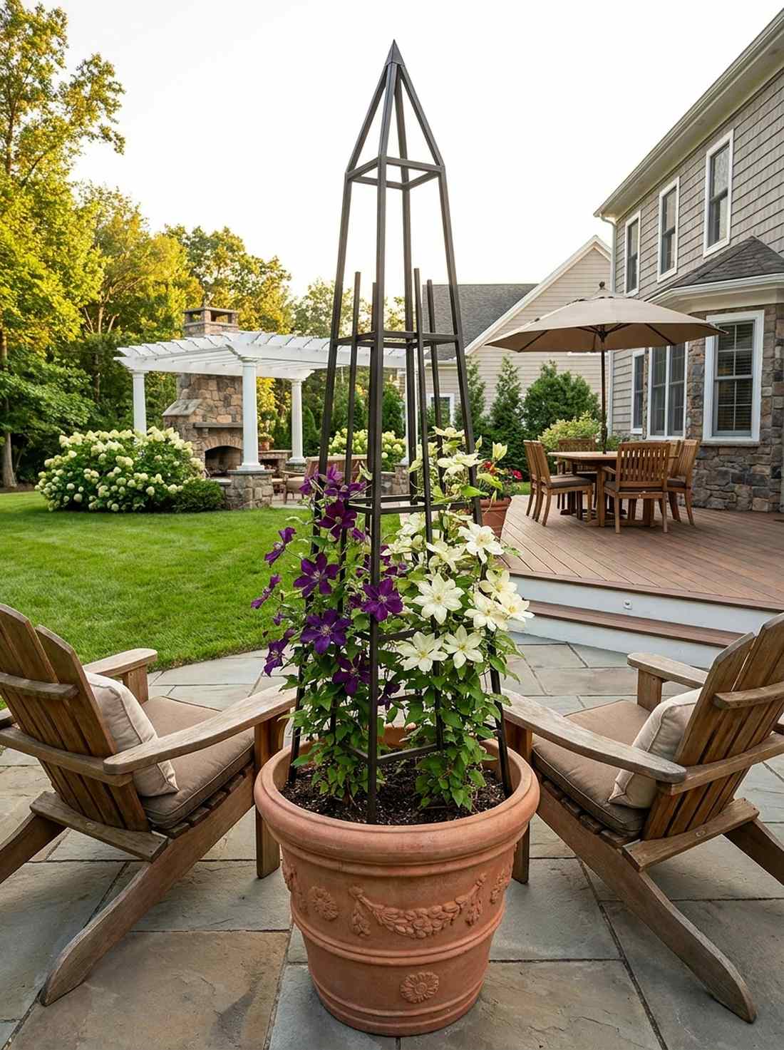 obelisk tower trellis