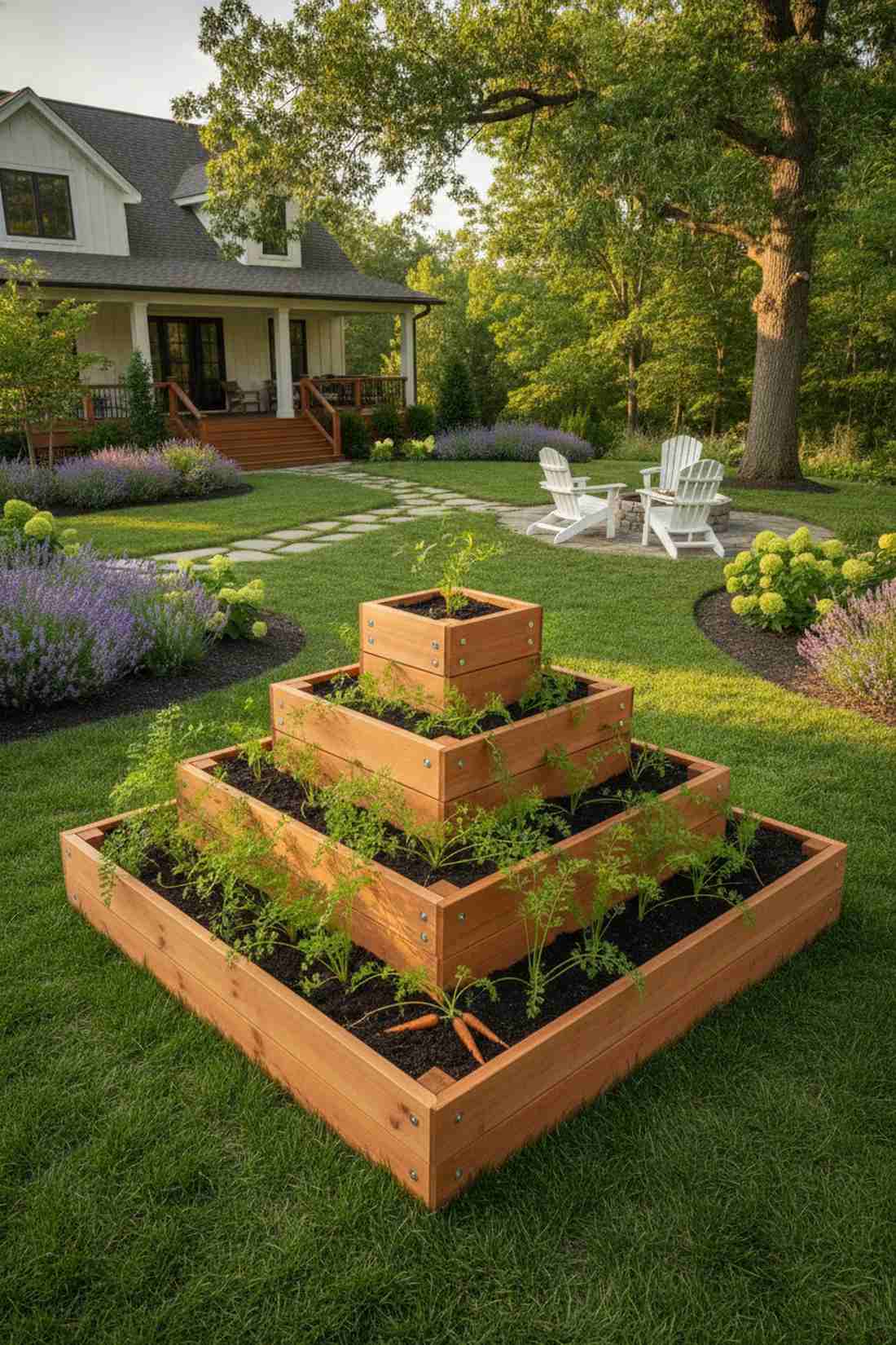 pallet planter walls
