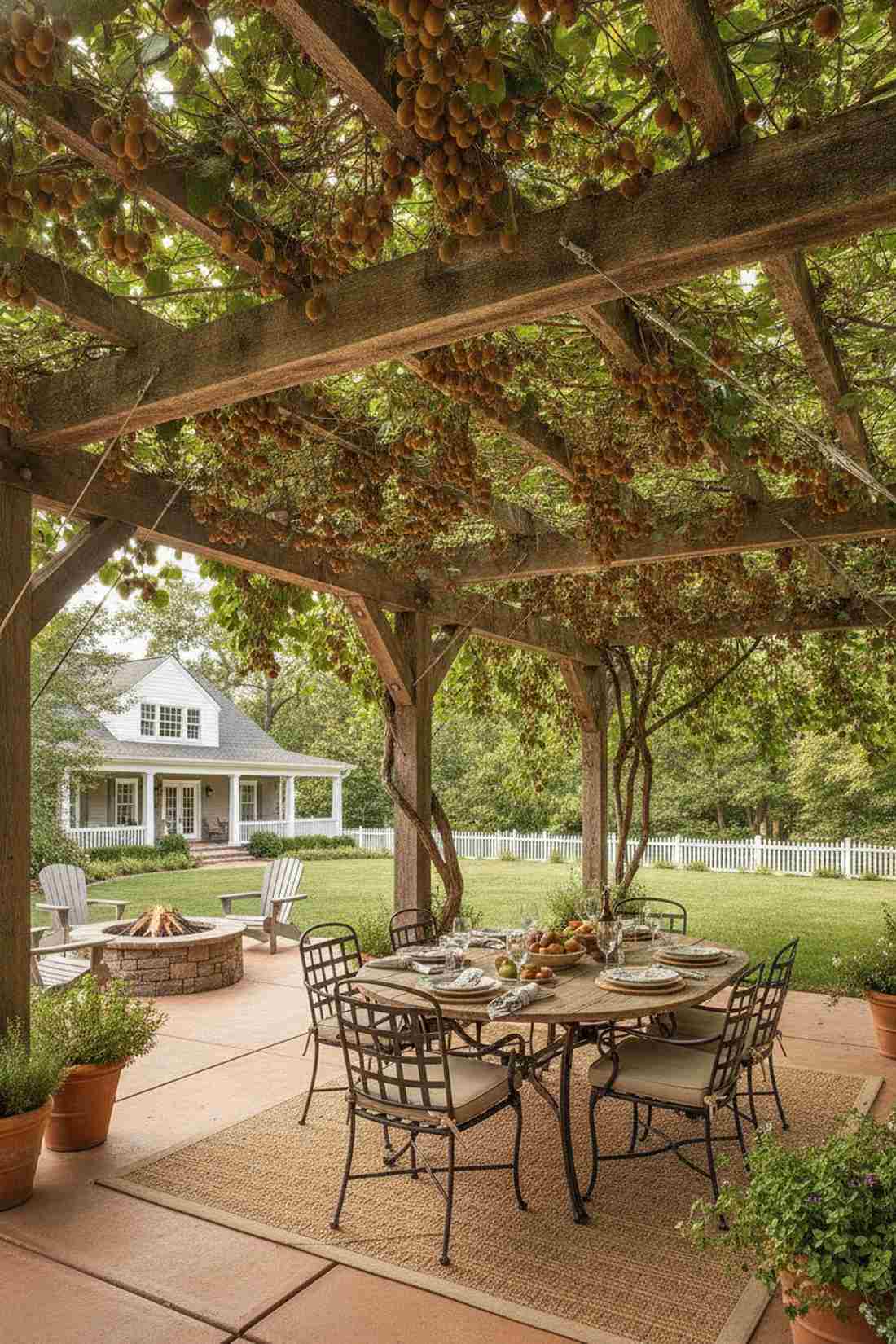 pergola overhead production