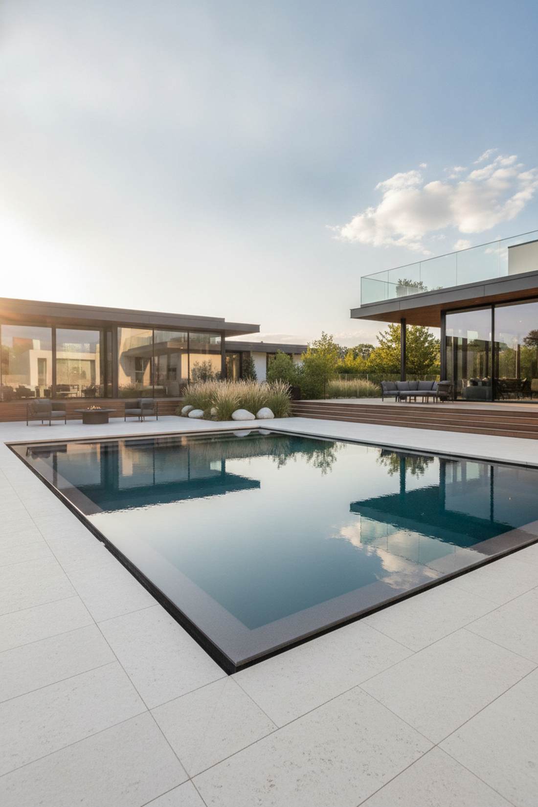 perimeter overflow pools