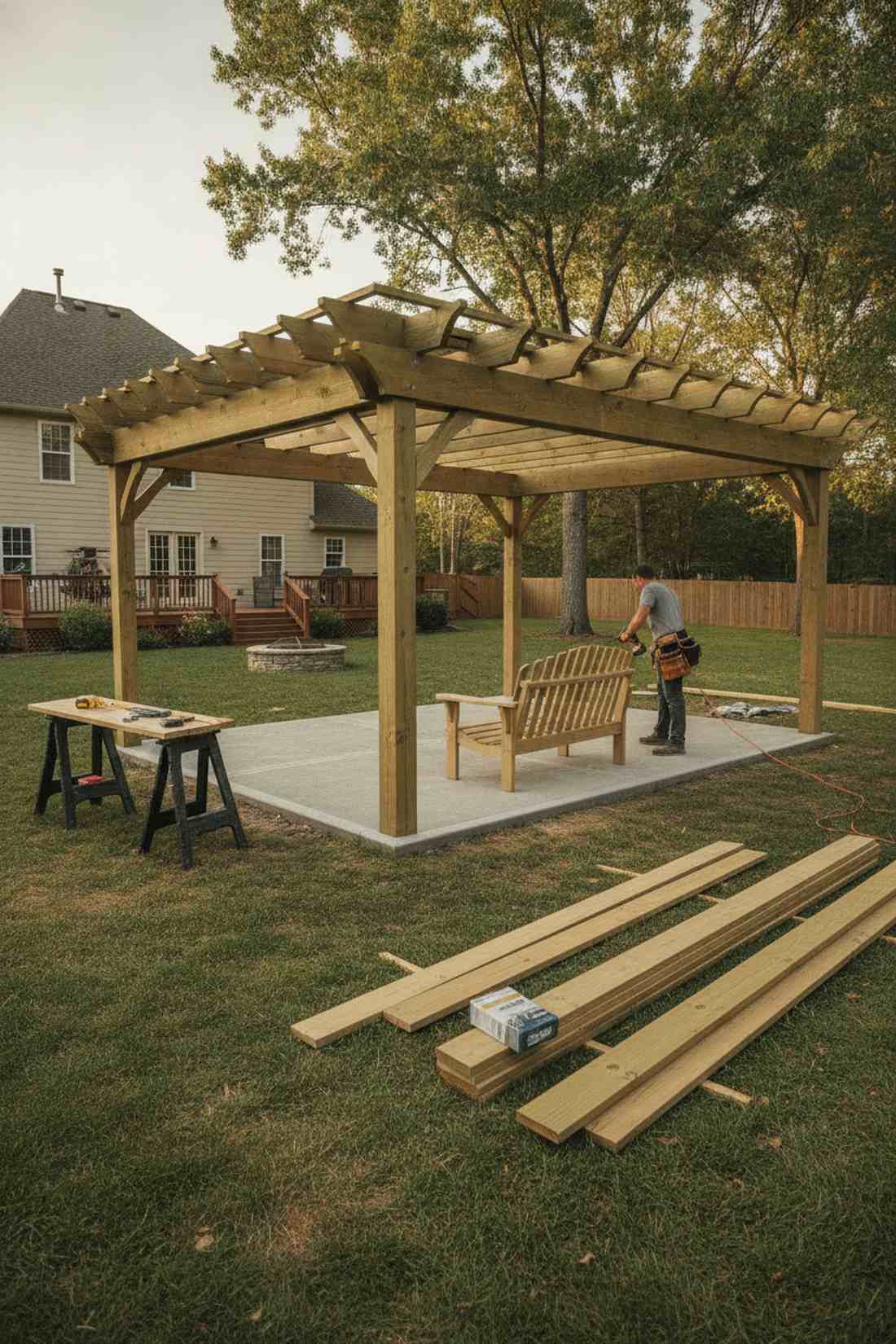 pressure treated pine
