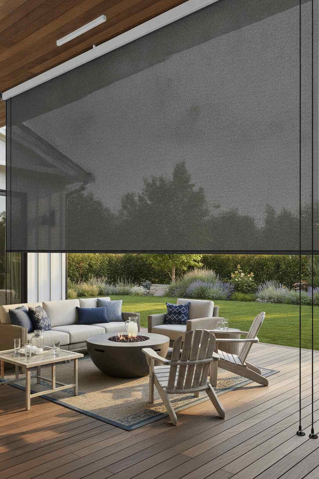 retractable shade screens
