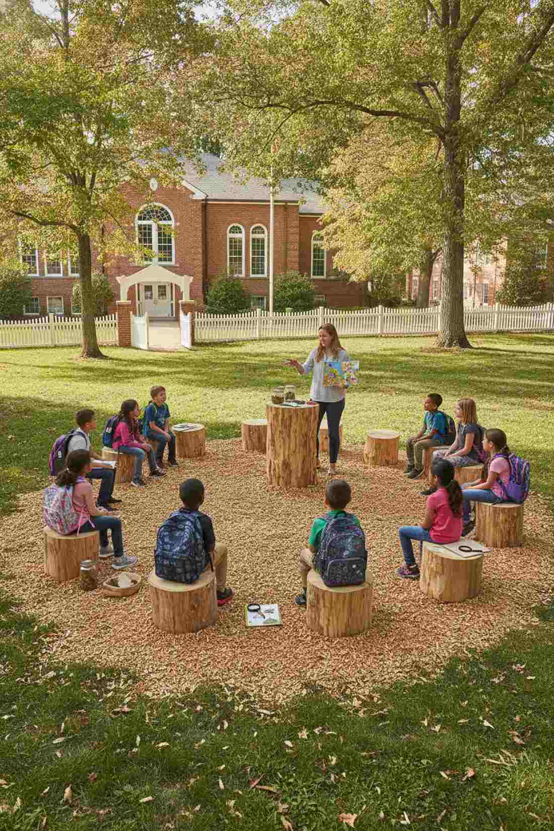 school outdoor classrooms