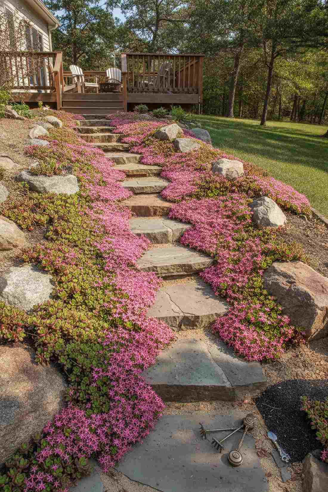 sedum spurium groundcover spill