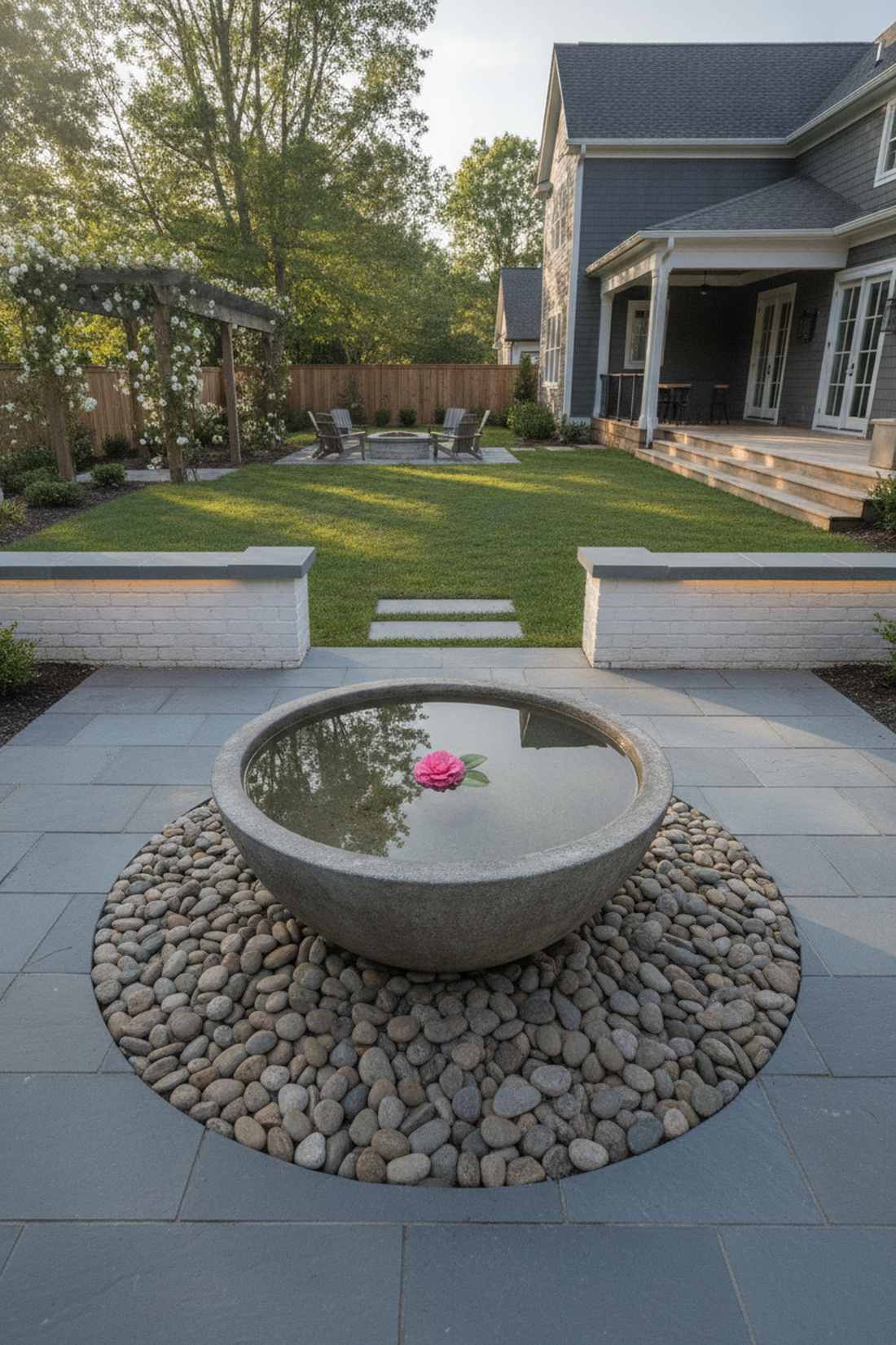 single focal point water bowl