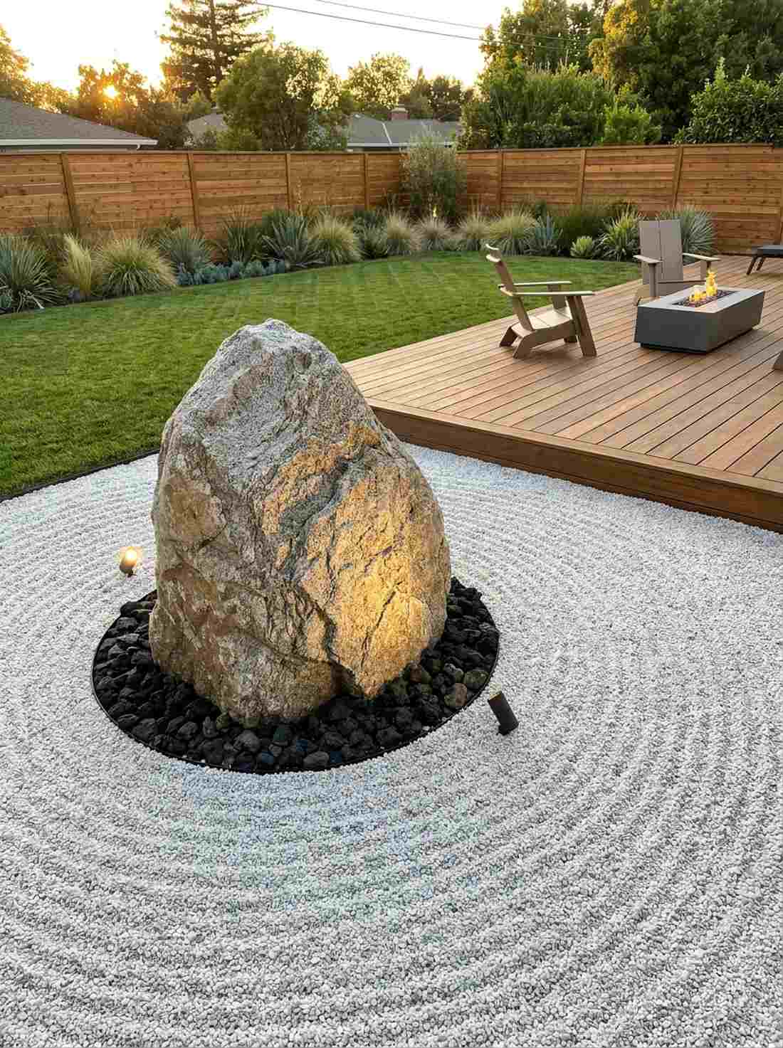 single peak mountain meditation