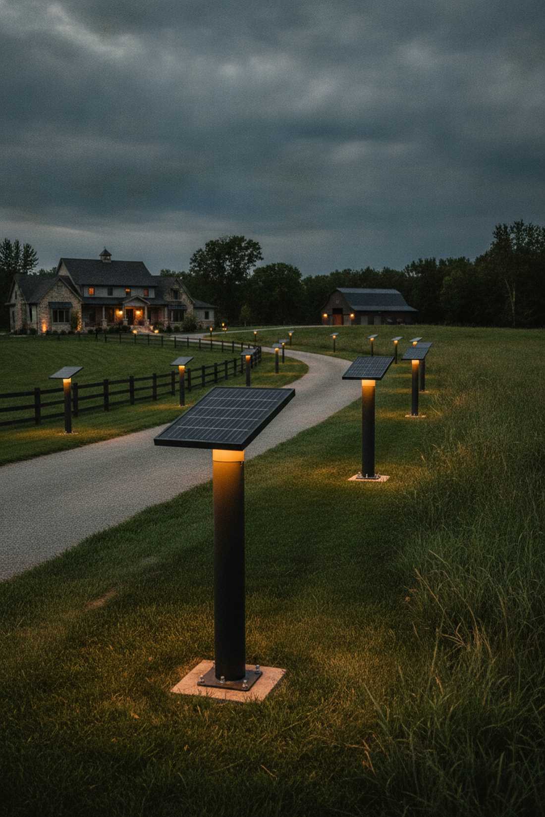 solar powered bollards
