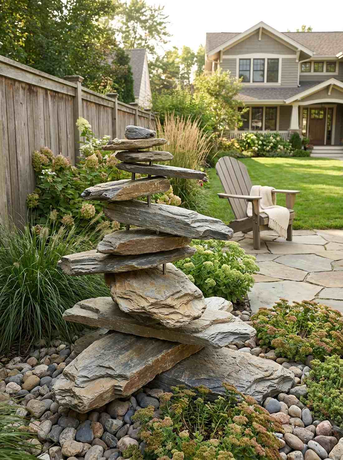 stacked stone grouping