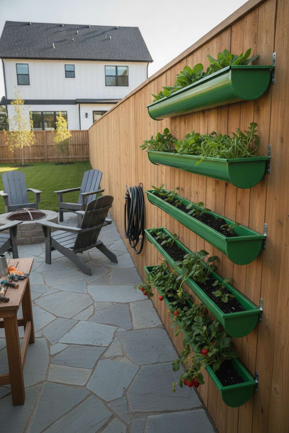 tin can cascade wall