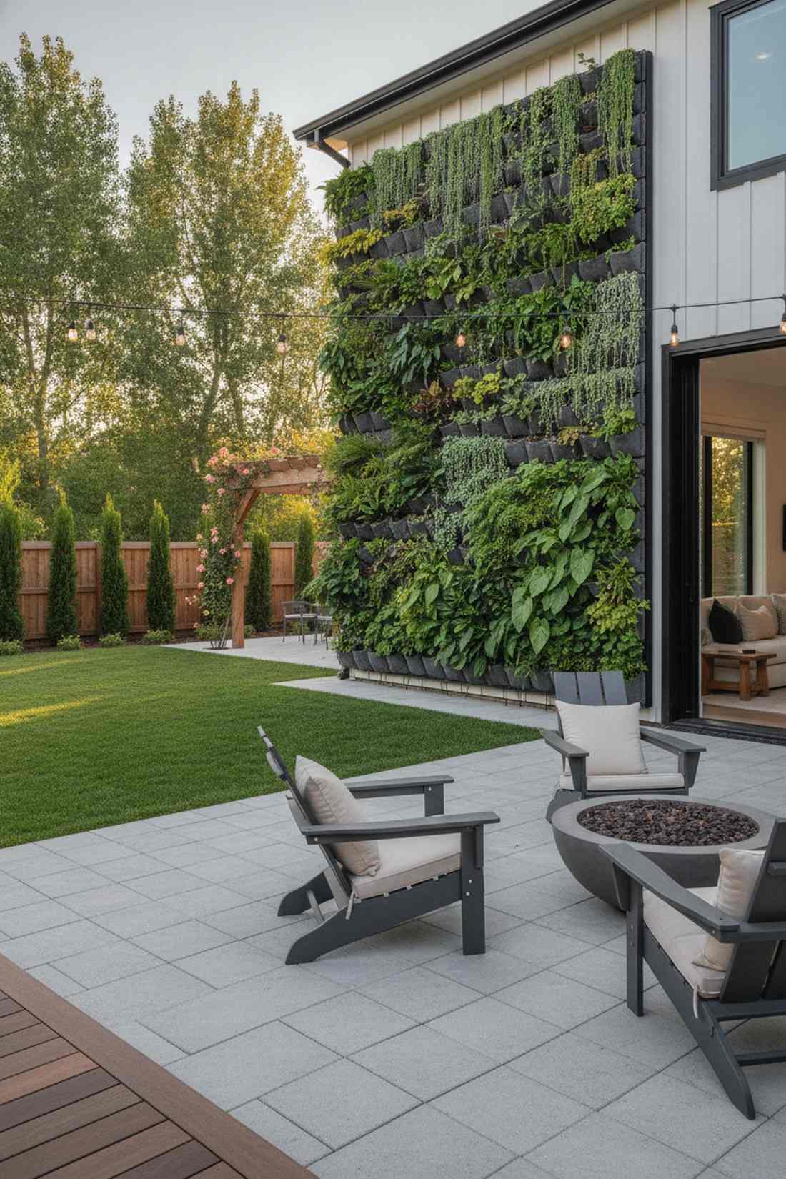 vertical wall garden