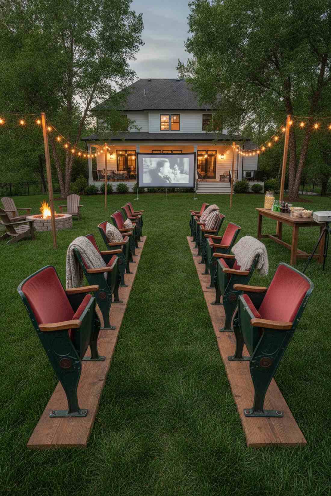 vintage theater seats