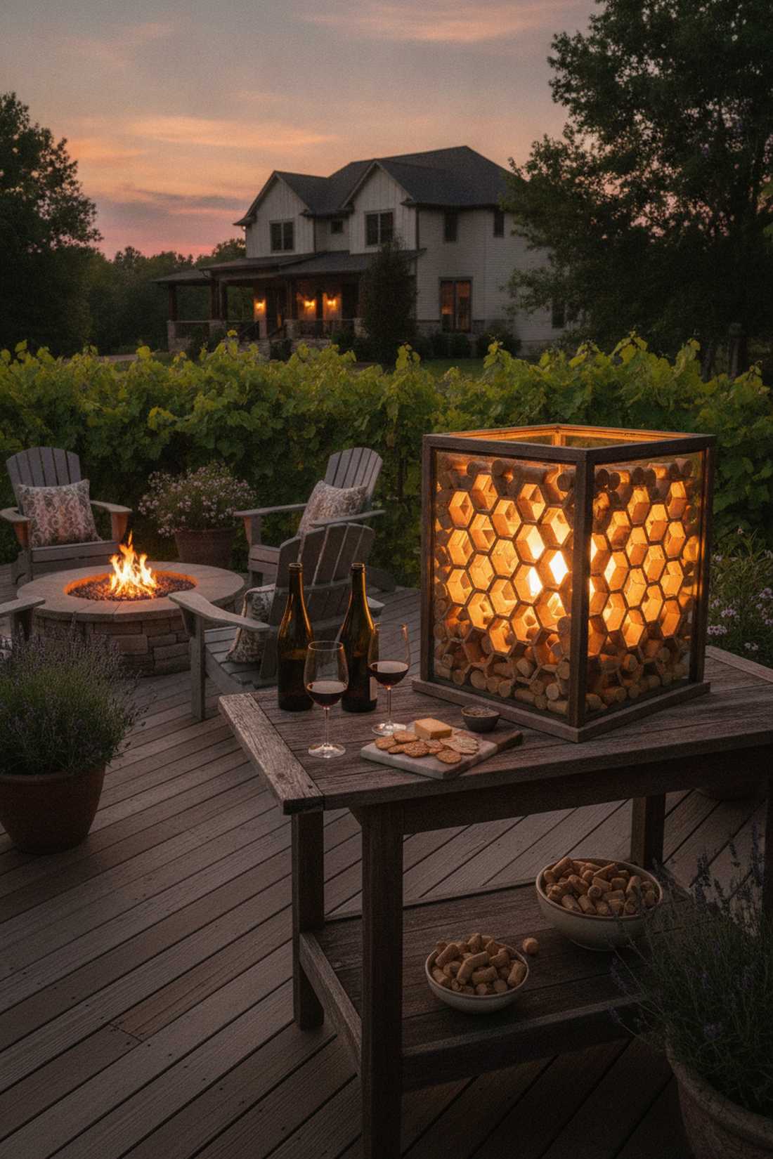 wine cork collection