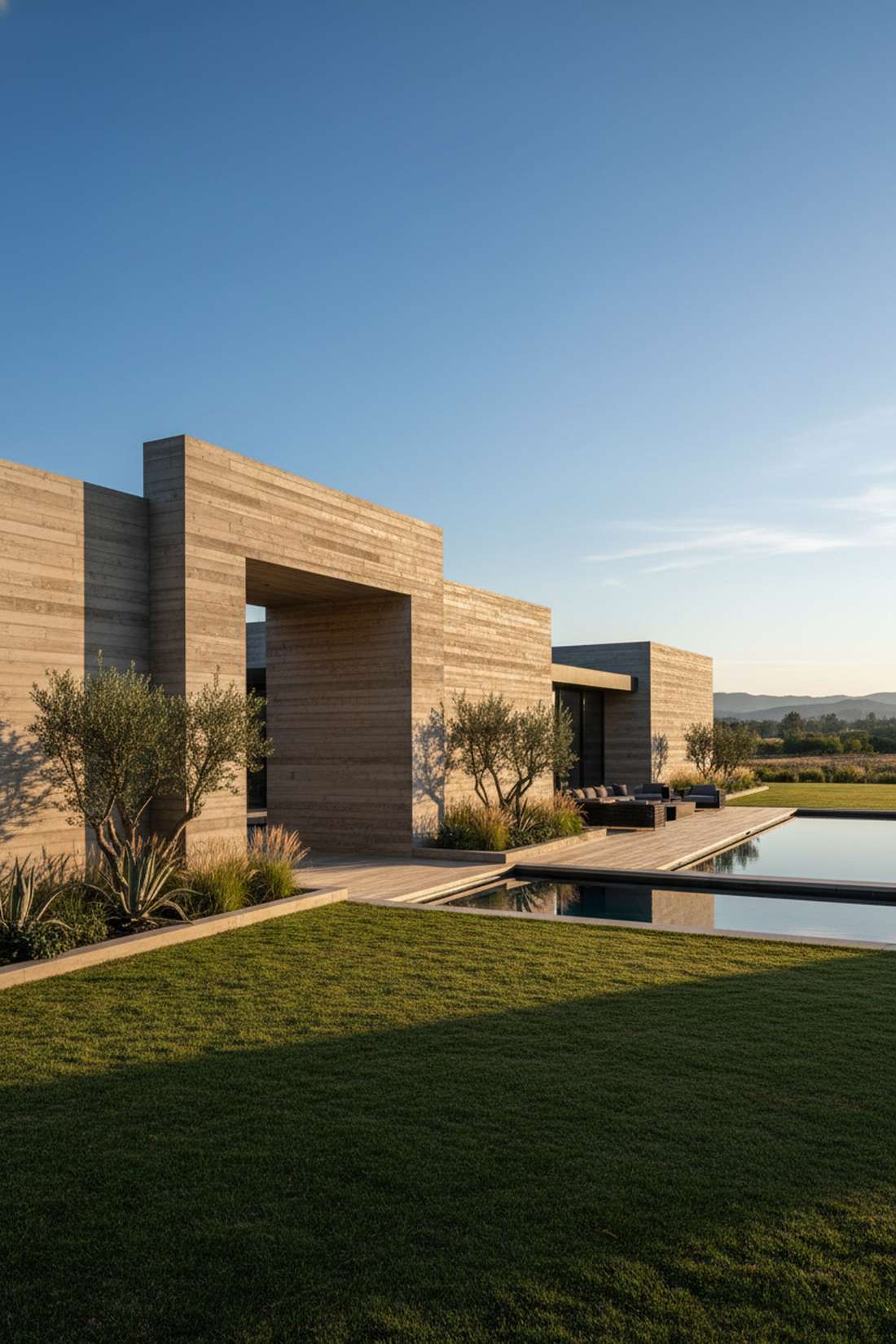 architectural concrete walls