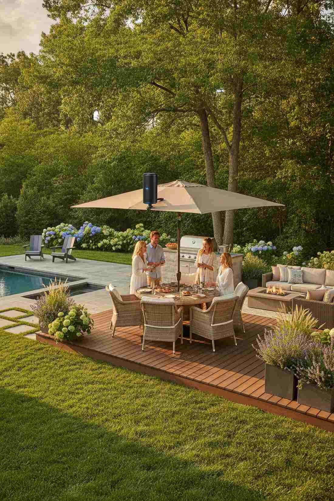 bluetooth speaker umbrella systems