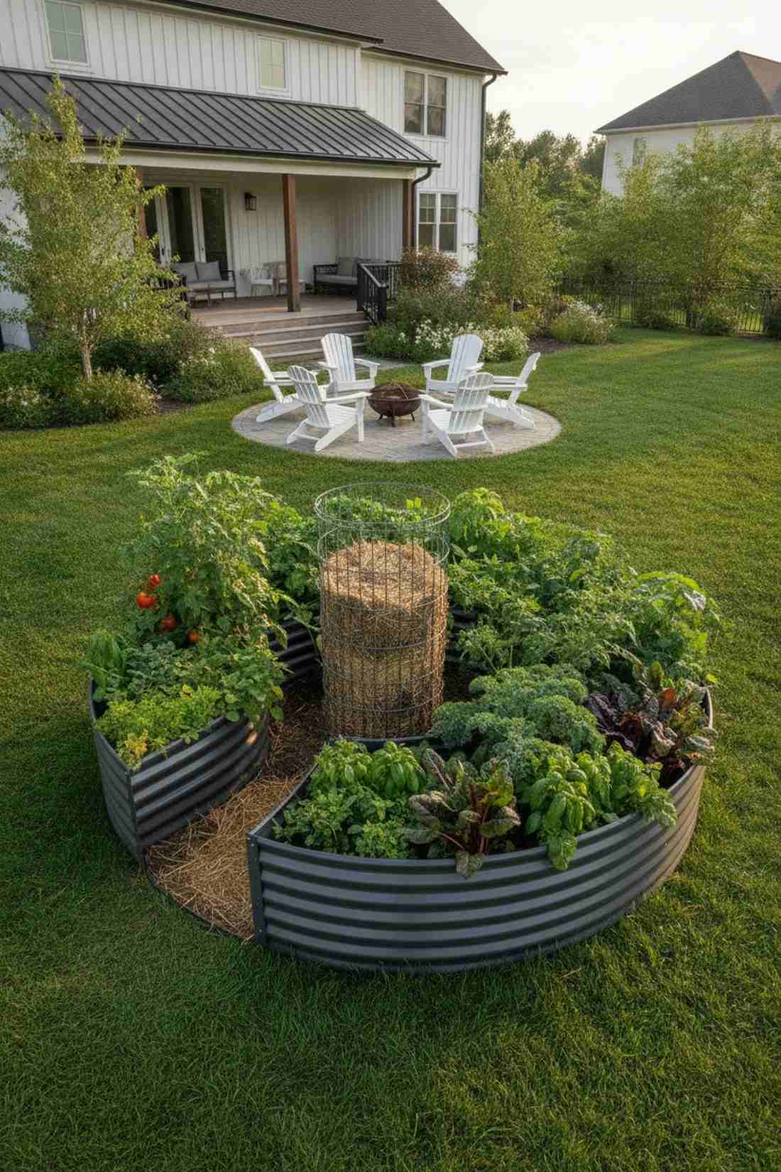 circular keyhole garden